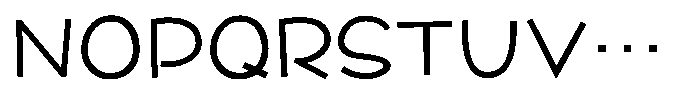 Takafranky Medium Font UPPERCASE