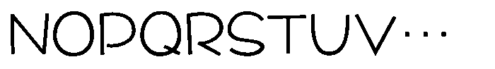 Takafranky Regular Font UPPERCASE