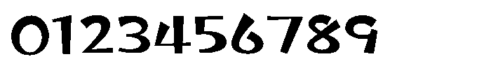 Takaginza-kaku DemiBold Font OTHER CHARS