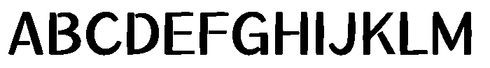 Takahand21 Kaku Std Bold Font UPPERCASE