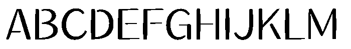 Takahand21 Kaku Std Light Font UPPERCASE