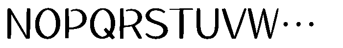 Takahand21 Kaku Std Light Font UPPERCASE