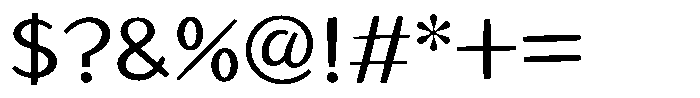 Takahand21 Kaku Std Medium Font OTHER CHARS