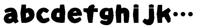 Takaking Heavy FONT