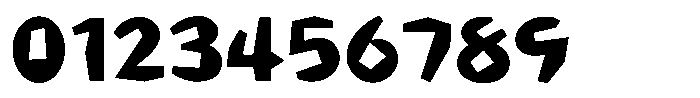 Takaking Medium Font OTHER CHARS