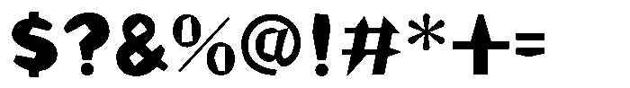 Takaking Medium Font OTHER CHARS