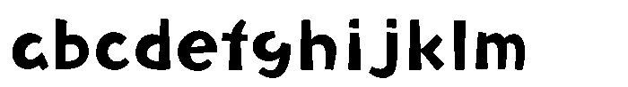 Takakogen-kaku Bold FONT
