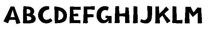 Takakohgen Regular Font UPPERCASE
