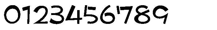 Takaland-kaku Bold Font OTHER CHARS