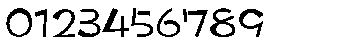 Takaland-kaku DemiBold Font OTHER CHARS
