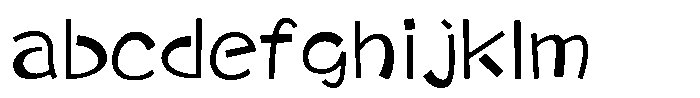 Takaland-kaku Medium FONT