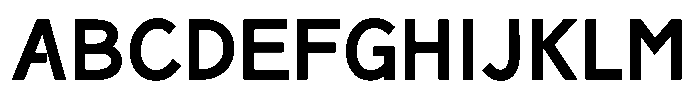 Takaline Bold Font UPPERCASE
