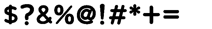 Takaline San Maru Std Bold Font OTHER CHARS