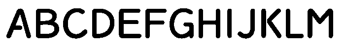 Takaline San Maru Std DemiBold Font UPPERCASE