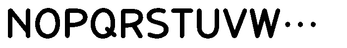 Takaline San Maru Std DemiBold Font UPPERCASE
