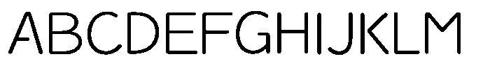 Takaline San Maru Std Light Font UPPERCASE