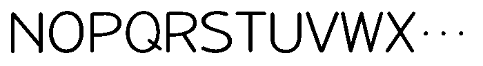 Takaline San Maru Std Light Font UPPERCASE