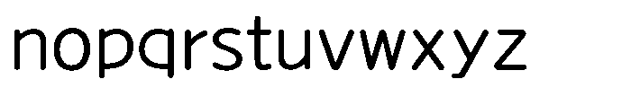 Takaline San Maru Std Regular Font LOWERCASE