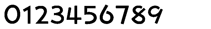 Takamain DemiBold Font OTHER CHARS