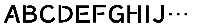 Takamain DemiBold Font UPPERCASE