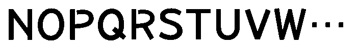 Takamain DemiBold Font UPPERCASE