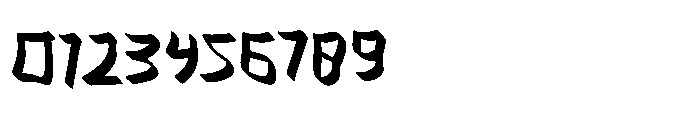Takamori Regular Font OTHER CHARS