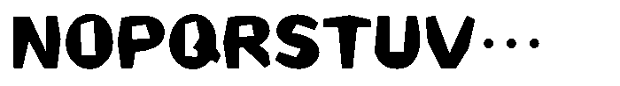 Takanewking Medium Font UPPERCASE