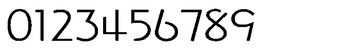 Takanewline-kaku Light Font OTHER CHARS
