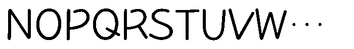 Takanewroman-maru Light Font UPPERCASE