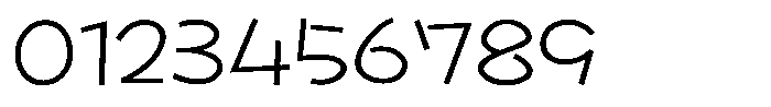 Takapokki-kaku Light Font OTHER CHARS