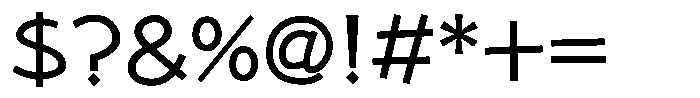 Takapokki-kaku Medium Font OTHER CHARS