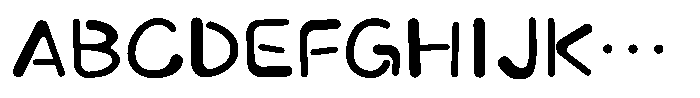 Takapuchin Bold Font UPPERCASE