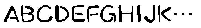 Takapuchin DemiBold Font UPPERCASE