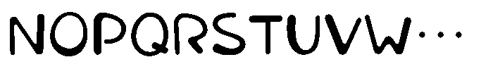 Takapuchin DemiBold Font UPPERCASE