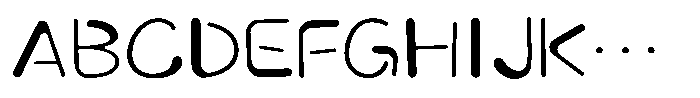 Takapuchin Regular Font UPPERCASE