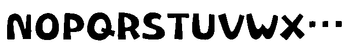 Takarakuen Regular Font UPPERCASE