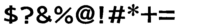 Takarakumaru Regular Font OTHER CHARS
