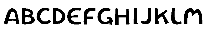 Takarakumaru Regular Font UPPERCASE