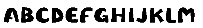 Takarakuyu Regular Font UPPERCASE