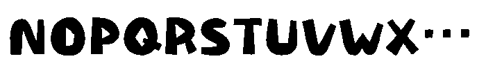Takarakuyu Regular Font UPPERCASE