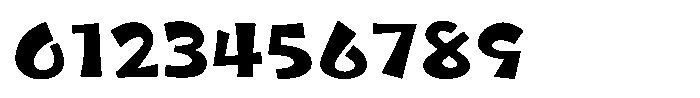 Takaranman-kaku Bold Font OTHER CHARS