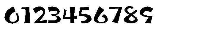 Takaranman-kaku Regular Font OTHER CHARS