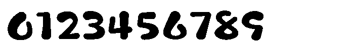 Takaranman-maru Bold Font OTHER CHARS
