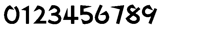 Takarizumu-kaku Bold Font OTHER CHARS