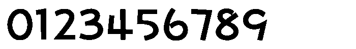 Takaroman DemiBold Font OTHER CHARS