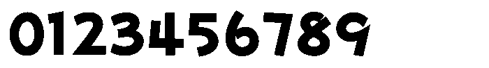 Takaroman Heavy Font OTHER CHARS