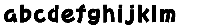 Takaroman Heavy FONT