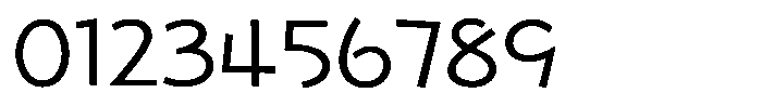 Takaroman Regular Font OTHER CHARS