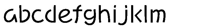 Takaroman Regular FONT
