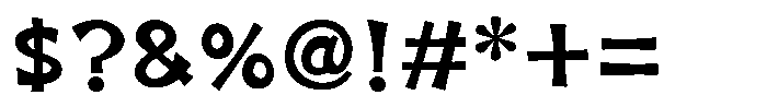 Takasapporo-kaku DemiBold Font OTHER CHARS